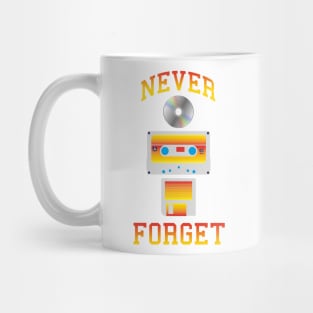 Never Forget - Old School Tech Mug